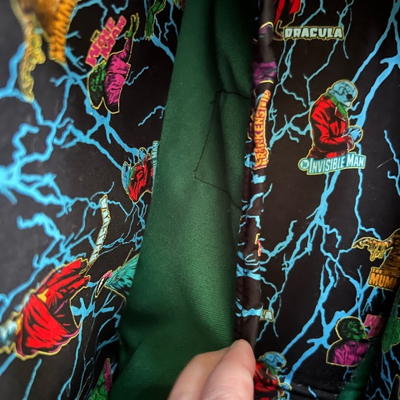 Love Pain and Stitches Mean Scarface Pumpkin Boxy - Picture 5 of 7